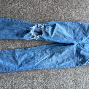 Abercrombie & Fitch Light Blue Denim Jeans